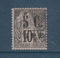 ⭐ Guadeloupe - YT N° 10 * - Neuf Avec Charnière - 1890 / 1891 ⭐ - Unused Stamps