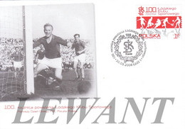 POLAND 2008.09.30. Centennial Of Lodz Sports Club - Soccer, Volleyball, Ice Hockey, Tennis & Handball FDC - Lettres & Documents