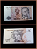 100  Intis  - Pérou  -  26. Juin.1987 -  Etat :  Neuf  -  Cote De Ce Billet  ( 25 € ) - Perù