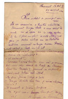 TB3607 - 1893 - LAC - Lettre De Roumanie BUCURESTI - Poststempel (Marcophilie)