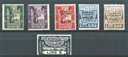 SOMALIA 1923 MARCIA SU ROMA SERIE CPL. ** MNH - Somalie