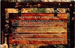 South Dakota Black Hills Wind Cave National Park Marker - Other & Unclassified