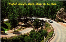 South Dakota Black Hills Pigtail Bridge - Mount Rushmore
