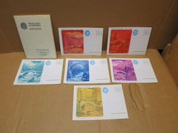 ANDORRE Pochette De 6 Cartes Illustrées D'après Les Peintures De JORDI ROGE - Andorre