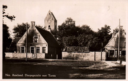 Nes - Dorpsgezicht Met Toren - Ameland