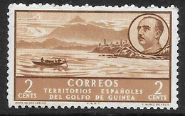 GUINEA ESPAÑOLA - GENERAL FRANCO - AÑO 1950 - CATALOGO YVERT Nº 0310 - NUEVOS - Guinea Española