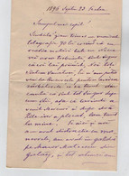 TB 3615 - 1896 - LAC - Lettre De Roumanie PECHEA - Marcofilia