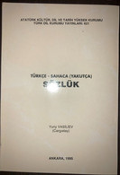 Turkce - Sahaca (Yakutca)  Sozluk Turkish Yakut Language Sozluk - Diccionarios