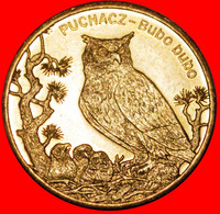 * EAGLE-OWL UNCOMMON: POLAND ★ 2 ZLOTY 2005 NORDIC GOLD UNC MINT LUSTRE! LOW START ★ NO RESERVE! - Polen