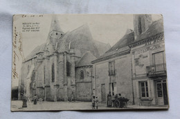 Cpa 1903, Neuvy Le Roi, L'église, Indre Et Loire 37 - Neuvy-le-Roi
