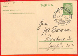 Aa2563 - Germany - POSTAL HISTORY - 1936 Olympic Games SPECIAL POSTMARK Sailing - Ete 1936: Berlin