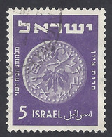 ISRAELE 1949 - Yvert 22° - Monete | - Gebraucht (ohne Tabs)