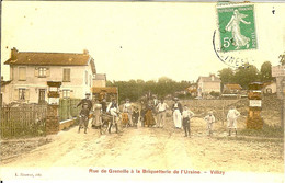 78 CHAVILLE VELIZY RUE DE GRENELLE A LA BRIQUETTERIE DE L URSINE UN PILIER EN BRIQUE INDIQUE PLACE DE LA  LIBERTE - Velizy