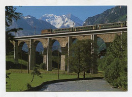 AK 083077 SWITZERLAND - Frutigen - Viadukt BLS - Balmhorn - Altels - Frutigen