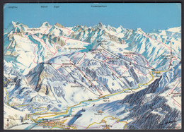 Switzerland Riederalp 1972 / Brig, Blatten, Riederalp,Bettmeralp,Fiesch-Eggishorn, Bellwald, Rosswald / Alpine Skiing - Bellwald