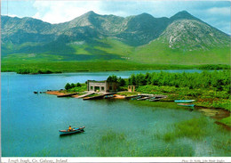 (2 L 41) Ireland (posted To France) With Red Cross Stamp - Lough Inagh - Co-Galway - Galway