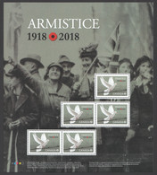 2018  Armistice Centennial  Sheet Of 5  Sc 3130 ** MNH - Nuovi