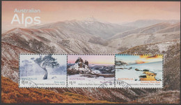 AUSTRALIA - USED 2020 $3.30 Australian Alps Souvenir Sheet - Used Stamps