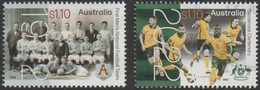 AUSTRALIA - USED 2022 $2.20 Men's National Football Teams Set Of Two - Used Stamps