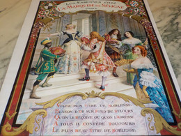 ANCIENNE PUBLICITE LES ETRENNES CHEZ LA MARQUISE DE SEVIGNE 1926 - Posters