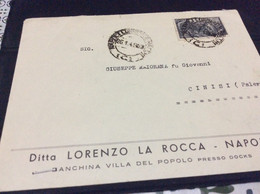 ITALIA  Storia Postale  15 Lire Isolato - Libia