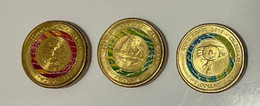 (2 L 15) Australia "collector Limited Edition" Coin - Gold Coast Commonwealth Games - 3 X $ 2.00 Coin - Issued In 2018 - Autres – Océanie