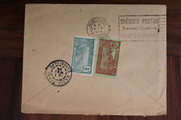 1924 Bureau Guadeloupe Gourbeyre France Couverture Mail Cover - Brieven En Documenten