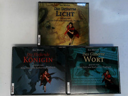 Konvoltut Merle Und Die Fliessende Königin 3 Hörbücher: Die Fließende Königin, Das Steinerne Licht, Das Gläser - CDs