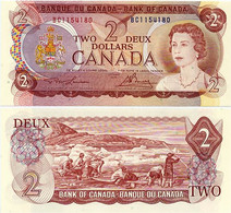 CANADA        2 Dollars       P-86a       1974        UNC - Canada