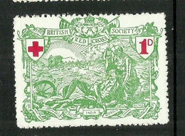 GREAT BRITAIN British Red Cross Society Roter Kreuz * - Cinderellas