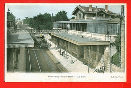 8993 - VAL DE MARNE - FONTENAY SOUS BOIS - La Gare - Dos Non Divisé - Fontenay Sous Bois