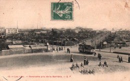 Les Lilas (93) Panorama Pris De La Barrière, Tramway - Carte G.F. N° 10 - Les Lilas