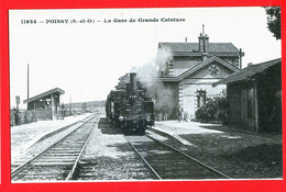 9112 - YVELINES - POISSY - La Gare De Grande Ceinture - Poissy