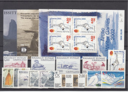 Greenland 2001 - Full Year MNH ** - Annate Complete