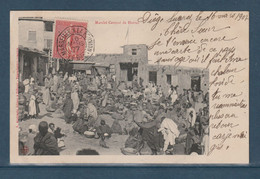 ⭐ Ethiopie - Carte Postale - Marché Central De Harrar - Diego Suarez Pour La France - Marseille à La Réunion - 1907 ⭐ - Ethiopia