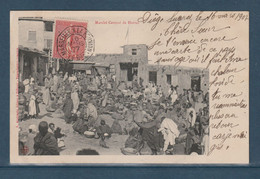 ⭐ Ethiopie - Carte Postale - Marché Central De Harrar - Diego Suarez Pour La France - Marseille à La Réunion - 1907 ⭐ - Ethiopie