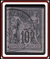 Colonies Générales - N° 40 (YT) N° 40 (AM) Type II Oblitéré De Guadeloupe. - Sage