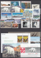 Greenland 2013 - Full Year MNH ** Excluding Self-Adhesive Stamps - Années Complètes