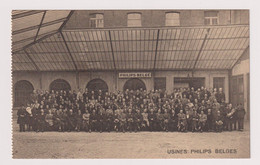 Lessines Usines Philips Belges  Une Partie Du Personnel - Lessines