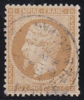 France   .    Y&T   .   21      .     O     .    Oblitéré - 1862 Napoleone III