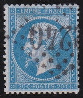 France   .    Y&T   .   22     .    O    .    Oblitéré - 1862 Napoleon III