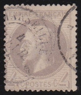 France   .    Y&T   .   27   (2 Scans)     .   O    .   Oblitéré - 1863-1870 Napoléon III Lauré