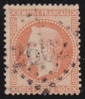 France   .    Y&T   .   31   .     O     .   Oblitéré - 1863-1870 Napoléon III Con Laureles
