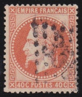 France   .    Y&T   .   31   .     O     .   Oblitéré - 1863-1870 Napoléon III Lauré