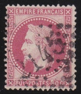 France   .    Y&T   .   32   .     O     .   Oblitéré - 1863-1870 Napoléon III Con Laureles