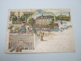 SIEGBURG   ,  Schöne Karte  Um 1908 , Untern Kleiner Riss - Siegburg