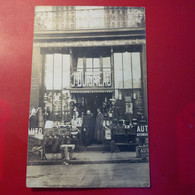 CARTE PHOTO SAINT NAZAIRE QUINCAILLERIE BUISNEAU - Saint Nazaire