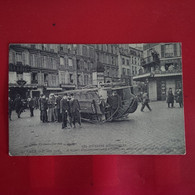 PARIS OMNIBUS ACCIDENT RUE FONTAINE AU ROI - Nahverkehr, Oberirdisch