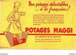 BUVARD POTAGE MAGGI - Potages & Sauces