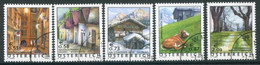 AUSTRIA 2002 Views Definitive. Used.  Michel 2363-67 - Used Stamps